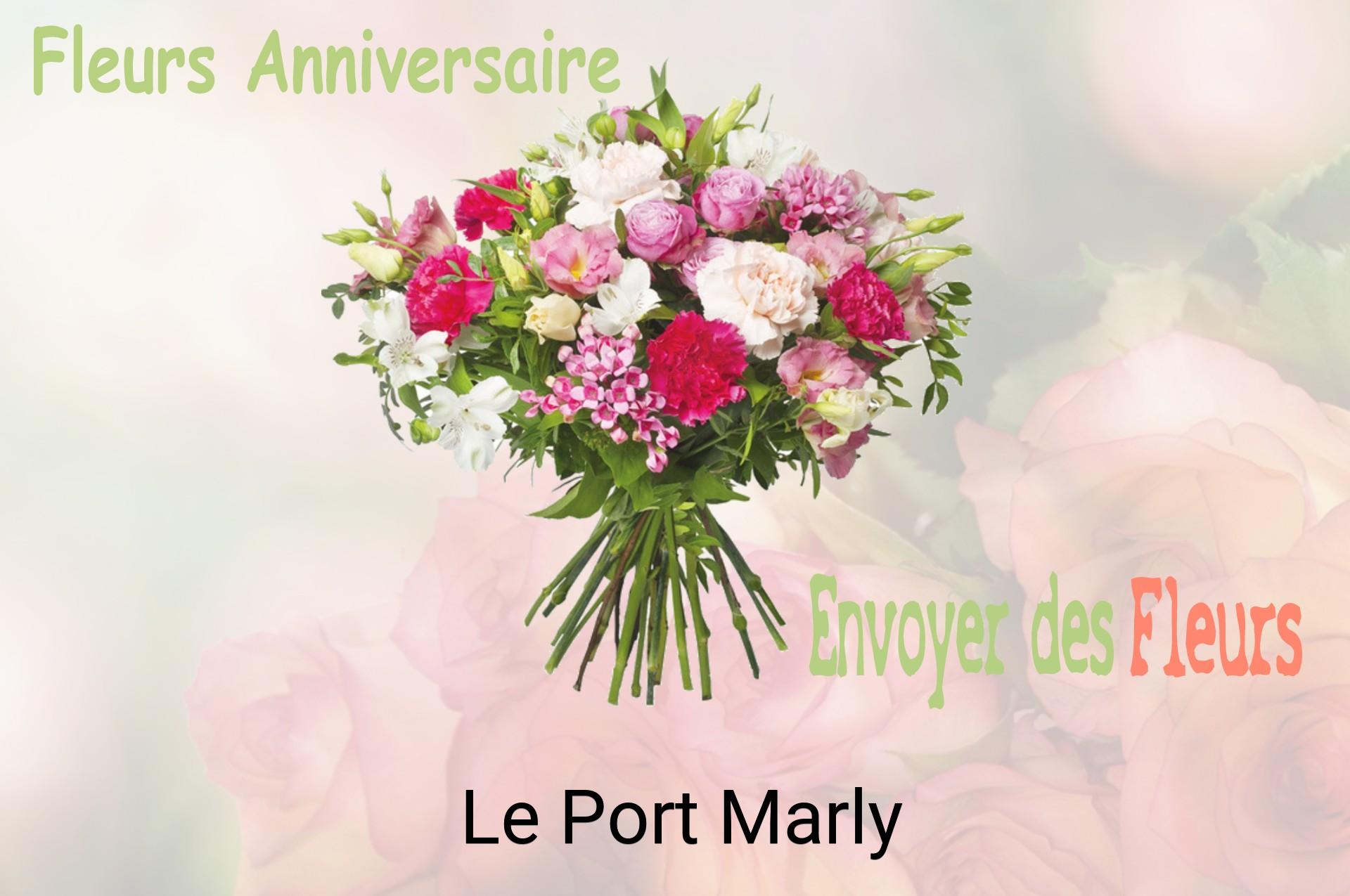 Bouquet de fleurs d’anniversaire livré à Le Port-Marly