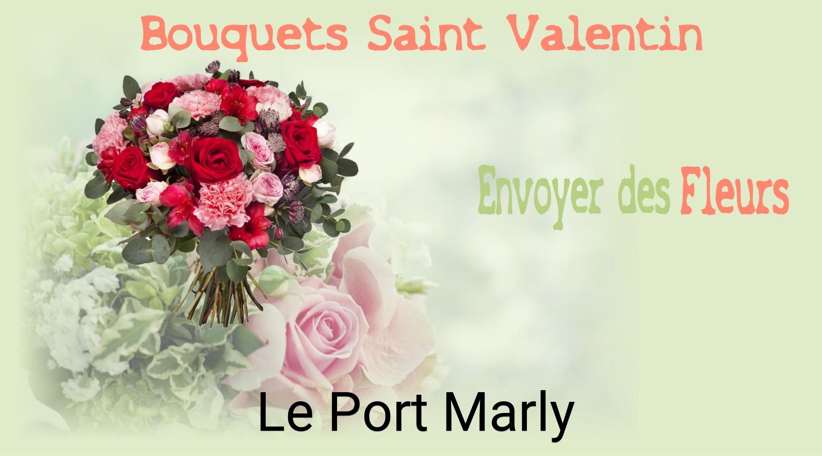 Roses de Saint-Valentin livrées à Le Port-Marly